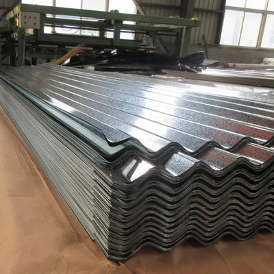 ASTM SGCC Z275g Galvanized Steel Corrugated Sheet Plate Customized Steel For Roofing