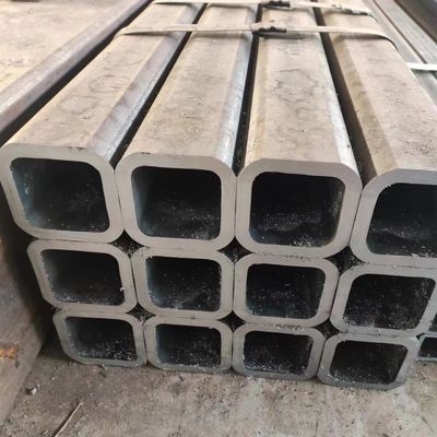 ASTM A500 GR.B Square Carbon Steel Tube Cutting Head Seamless Hot Rolled