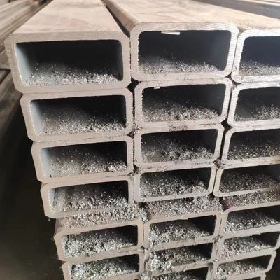 ASTM A500 GR.B Square Carbon Steel Tube Cutting Head Seamless Hot Rolled