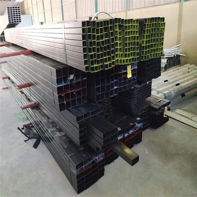 20x20 Black Rectangular Steel Tube 6m Q195 Welded Square Pipe