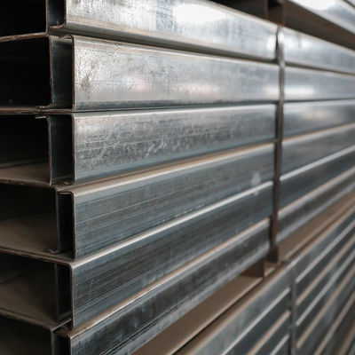 ASTM A53 Hot Dipped Galvanized Steel Tube Zinc Coated Rectangle Hollow Section Pipe