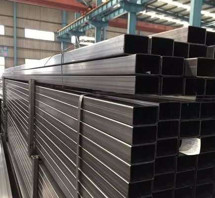 ERW Q345 Hollow Carbon Steel Square Tube Hot Rolled 0.3mm Wall Thickness