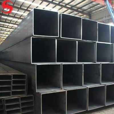 ERW Q345 Hollow Carbon Steel Square Tube Hot Rolled 0.3mm Wall Thickness
