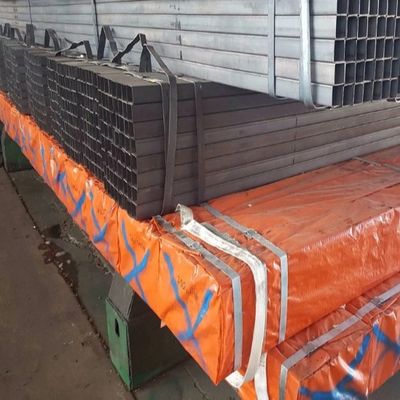 ASTM Q235 Carbon Rectangular Steel Tube 88.9 X 88.9mm Customized Size For Industry