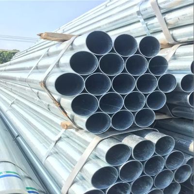Hot Dipped Galvanized Steel Round Tube Pipe 3 Inch 16 Gauge ASTM A53 Zinc Coated