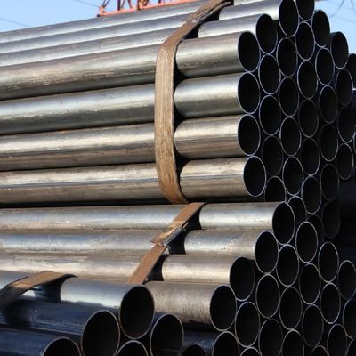 ASTM Q195 Low Carbon Steel Round Tube Pipe 6M Length Seamless For Construction