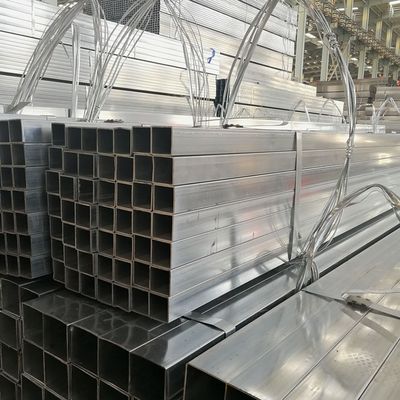 ASTM A53 Seamless Galvanized Steel Tube Square Rectangular Hot Dipped Hollow Section