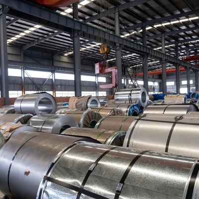 DX51D Z275g Zinc Coated Galvanized Steel Coil Hot Dipped 0.5mm Thickness