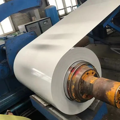 Hot Dipped Prepainted Galvanized PPGI Steel Coil 6mm DX51D Z100g For Corrugated Roofing