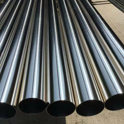 Polished Stainless Steel Pipe Seamless Tube Hot Rolled OD 75mm 10MM For Industrial