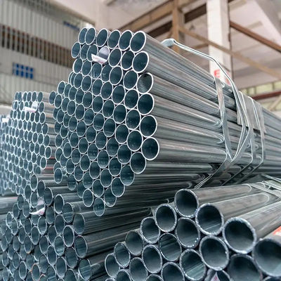 ASTM SGCC Z120g Galvanized Steel Gi Pipe Tube Zinc Coated Spangle 6000mm Length