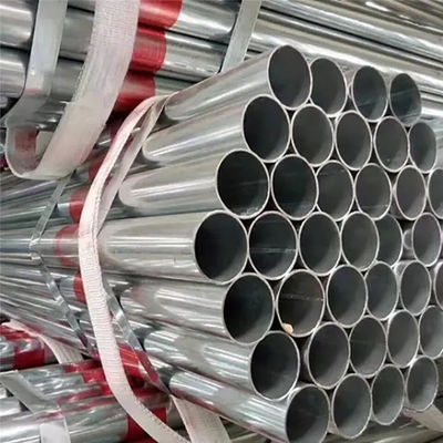 SGCC Galvanized Steel Round Tube Wall Thickness 0.5 - 6mm For Industrial Use