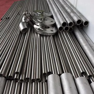 SS 904L ASTM Stainless Steel Pipe Polished Surface 2 Inch 4 Inch Round Shape
