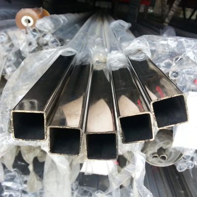 AISI SS304 316L Stainless Steel Welding Pipe Square Tube 40mm*40mm Customized