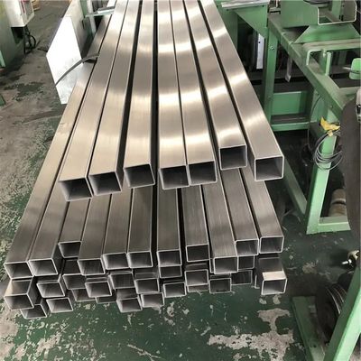 AISI SS304 316L Stainless Steel Welding Pipe Square Tube 40mm*40mm Customized