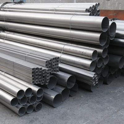 ASTM A312 430 Stainless Steel Pipe Polished 16 Gauge Cold Rolled Tube For Decoration