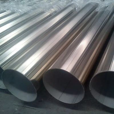 ISO9001 AISI 321 Stainless Steel Pipe SS Tube Seamless Round Shape ASTM A312 Polished
