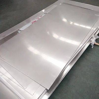 ASTM SUS 316 Stainless Steel Flat Sheet Silver 5mm 6mm Brushed 1220 X 2440