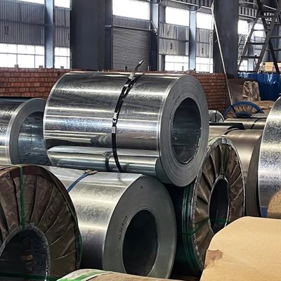 ASTM SGCC Z120g Galvanized Steel Coil Hot Dipped Metal Roll ISO Certificate For Industry