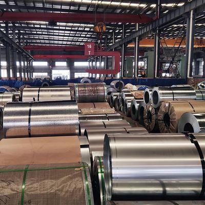 ASTM SGCC Z120g Galvanized Steel Coil Hot Dipped Metal Roll ISO Certificate For Industry