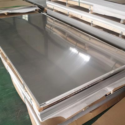AISI 304 304L Stainless Steel Sheet SS Metal Plate Brushed Surface With Film