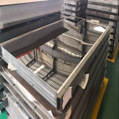 Silver Astm A240 Cold Rolled Stainless Steel Sheet 8k Mirror Finish Customized Size