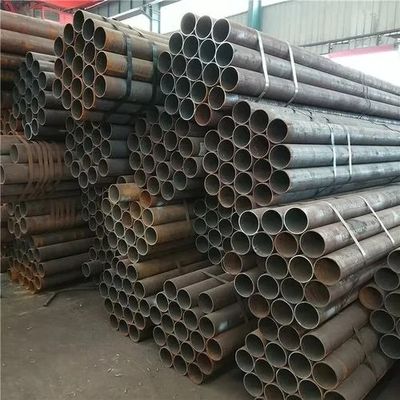ASTM ISO Carbon Steel Tube Hot Rolled 60 - 200mm Diameter Seamless Round