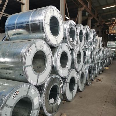 Zinc Coated  Galvanized Steel Coil HDGI / GI Hot Dipped S235 S355 Grade C Mild