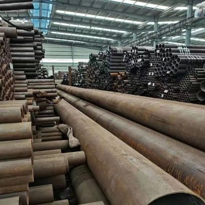 ASTM A1011 Carbon Steel Tube 12 Ga Thick Round 150mm Diameter Welded For Gas Pipeline