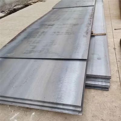 St37 St52 High Manganese Carbon Steel Plate 6mm 8mm EN Standard Flat Black Customized