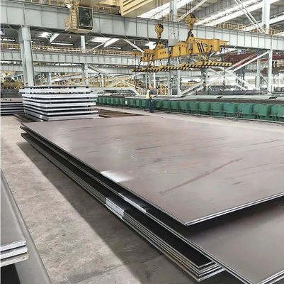 St37 St52 High Manganese Carbon Steel Plate 6mm 8mm EN Standard Flat Black Customized