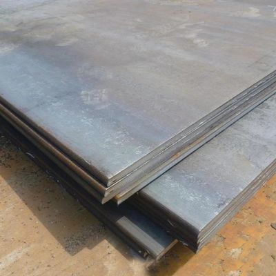 Q295B Carbon Steel Plate A500 20mm Thick Hot Rolled Iron Metal Black For Building