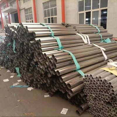 JIS SUS420JI Stainless Steel Pipe 2Cr13 Sch40 Welding Satin Finish 50.8mm Diameter