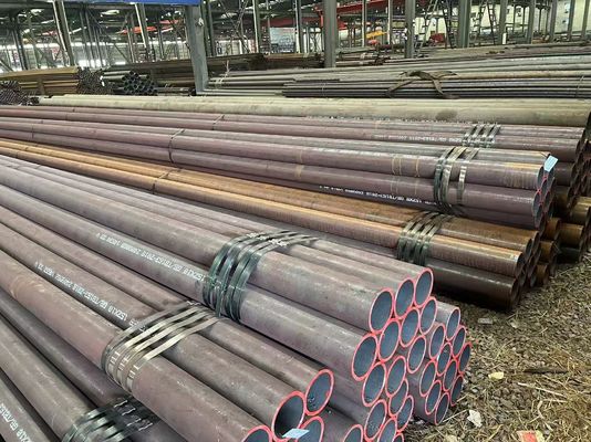 Large Diameter Customization API 5L X60 X65 X70 Welded Carbon Steel Tube / Pipe For Building Material
