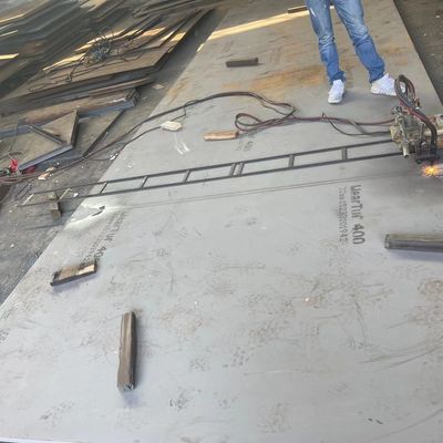Custom Thickness 6mm-50mm Wear Resistant Steel Sheet Metal WearTuf400