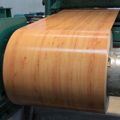 OEM Wood Pattern Prepainted Steel Sheet Coil PPGI PPGL