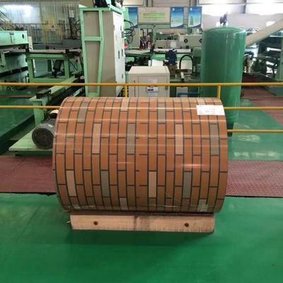 OEM Wood Pattern Prepainted Steel Sheet Coil PPGI PPGL