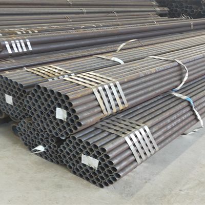 Black Round Carbon Steel Pipe SGCC ASTM A106 A53 For Conveying