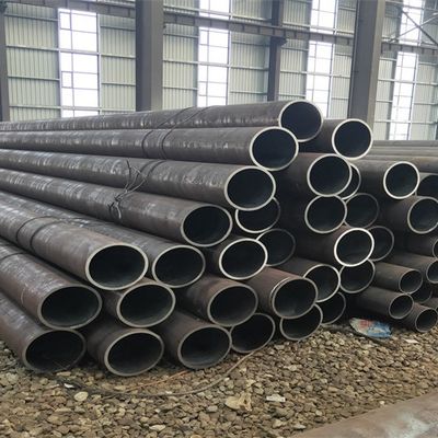 Black Round Carbon Steel Pipe SGCC ASTM A106 A53 For Conveying