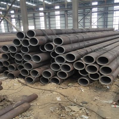 Black Round Carbon Steel Pipe SGCC ASTM A106 A53 For Conveying
