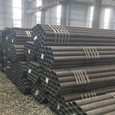Custom OD 40mm Black Seamless Carbon Steel Tube ASTM Q235 Q195