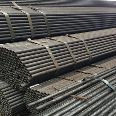 Custom OD 40mm Black Seamless Carbon Steel Tube ASTM Q235 Q195
