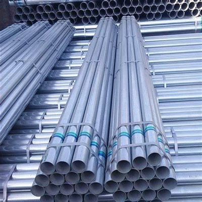 SGCC JIS G3302 Round 	Galvanized Steel Tube GI Scaffolding Pipe 0.12mm-3mm