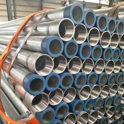 SGCC JIS G3302 Round 	Galvanized Steel Tube GI Scaffolding Pipe 0.12mm-3mm