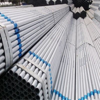 25mm Od Hot Dip GI Galvanized Round Tubing Welded Steel Pipes AISI