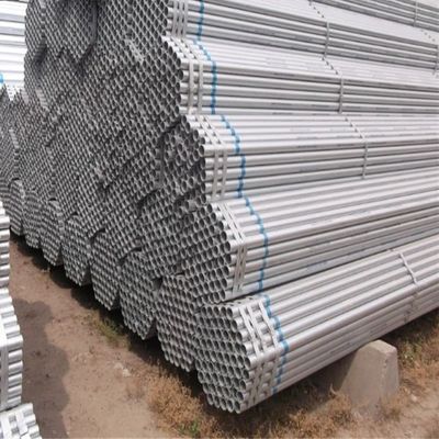25mm Od Hot Dip GI Galvanized Round Tubing Welded Steel Pipes AISI