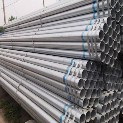 25mm Od Hot Dip GI Galvanized Round Tubing Welded Steel Pipes AISI