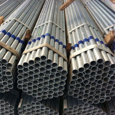 Hot Dipped SGCD Galvanized Round Steel Pipe 15-219 Mm Diameter