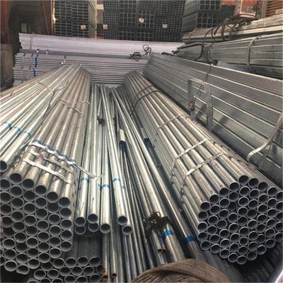 Hot Dipped SGCD Galvanized Round Steel Pipe 15-219 Mm Diameter
