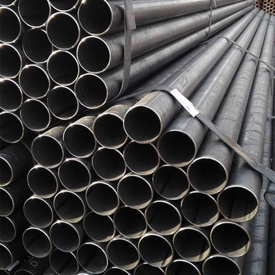 Seamless Welded Sch 40 Black Iron Steel Pipe Astm A53 / A106 Grb